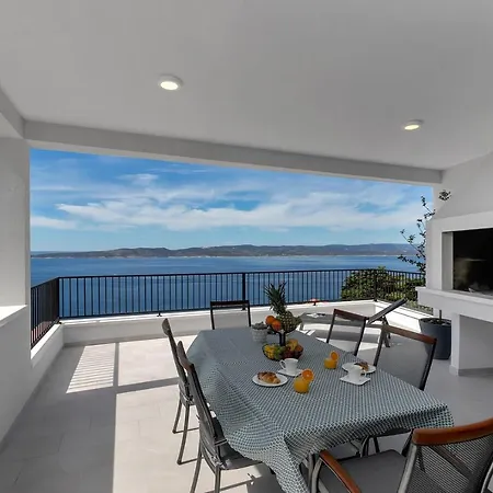 Luxury In Brela, Heated Pool Villa