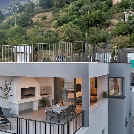 Luxury In Brela, Heated Pool *