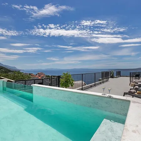Luxury In Brela, Heated Pool Villa