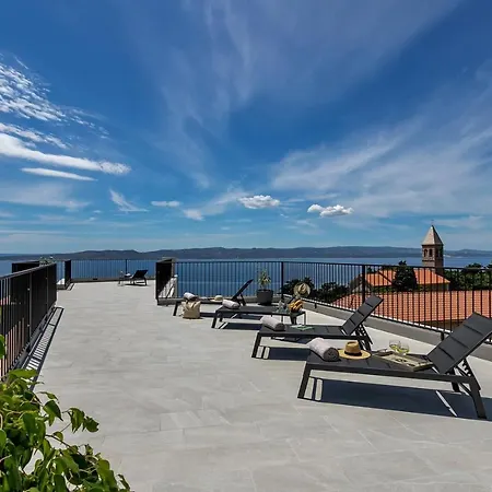 Luxury In Brela, Heated Pool Villa Brela